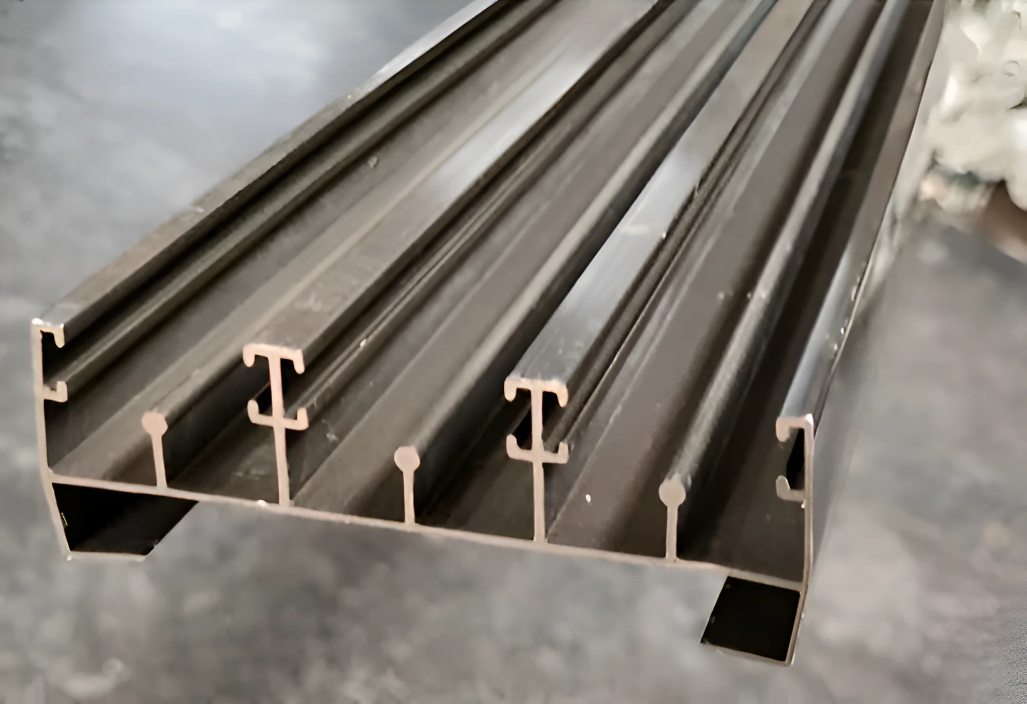 Buy 18MM Three Track Bottom Sliding Aluminium Profiles from Manufacturer & Wholeseller at Best Price